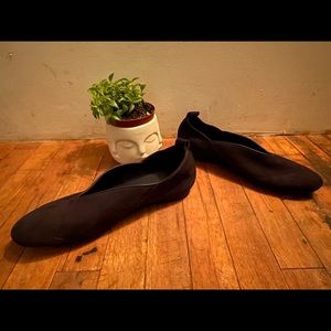 Arche black nubuck flats 3 pairs! Size 42 euro
